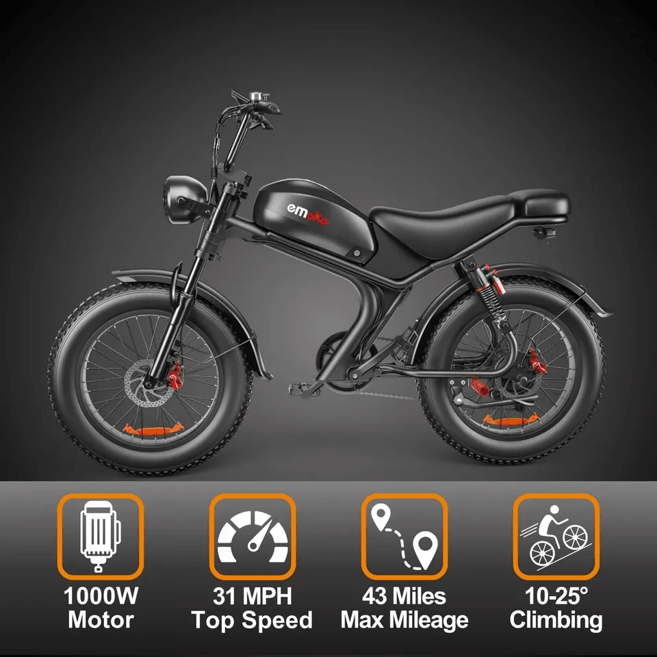 Emoko C93 electric bicycle - Buy Electric Scooters UK