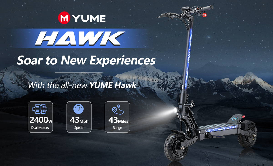 The Yume Hawk Pro Electric Scooter: Performance Meets Innovation
