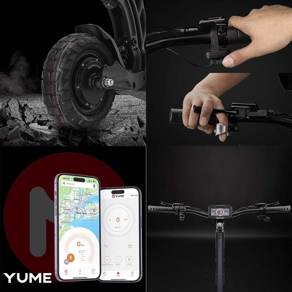 Yume Hawk Electric Scooter - Buy Electric Scooters UK