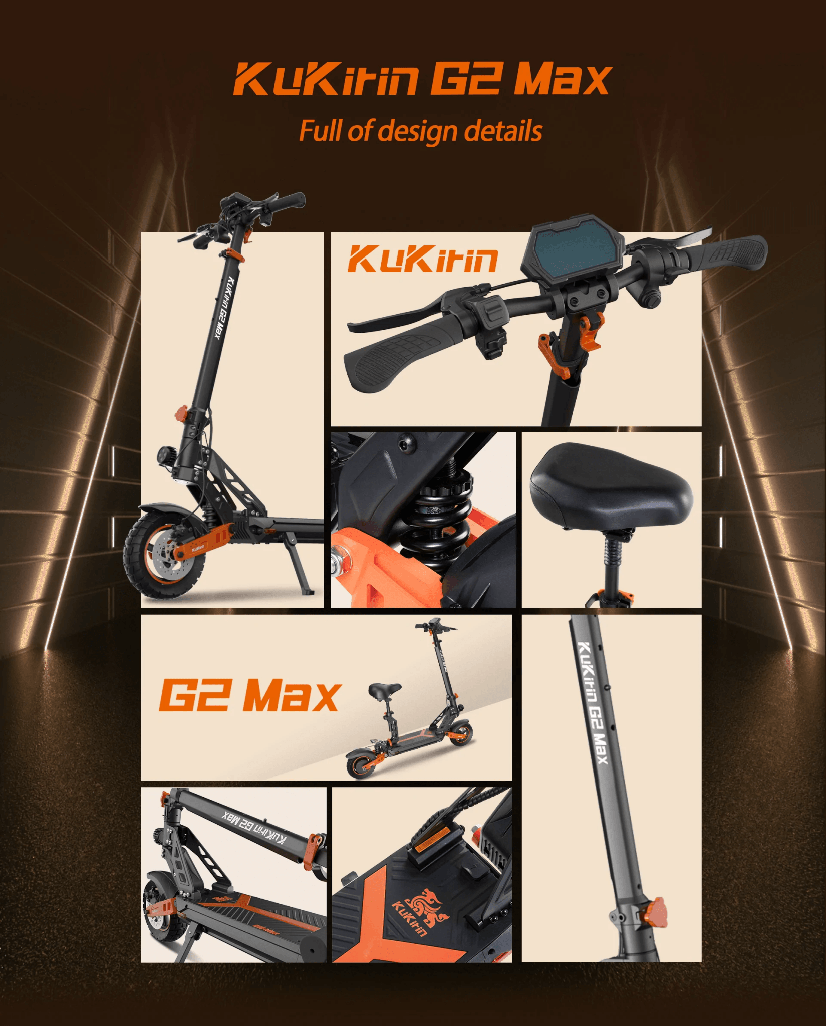 Kugoo G2 Max electric scooter - Buy Electric Scooters UK